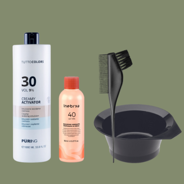 Tilbehør til hårfarvning