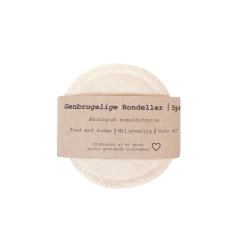 Pargaard Genbrugelige Rondeller 5 pk. Naturhvid