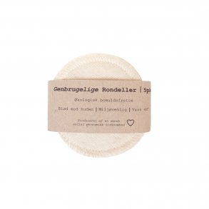 Pargaard Genbrugelige Rondeller 5 pk. Naturhvid