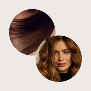 Bionic Color Hrfarve - 6/7 + 6/34 (brun chokolade med touch af gylden/kobber)