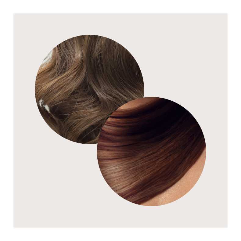 Bionic Color Hrfarve - 7/00 + 6/7 (brun chokolade med ekstra strk dkkeevne - uden ammoniak)
