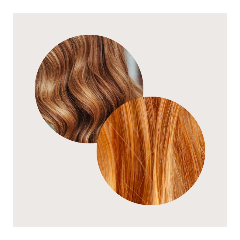Bionic Color Hrfarve - 7/34 + 8/34 (mellemblond/lys brun gylden/kobber - uden ammoniak)