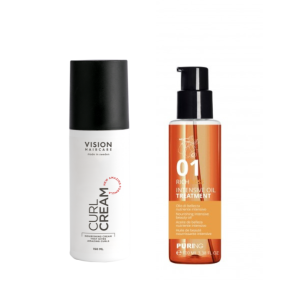 Curl Cream og Richness Intensive Oil Treatment s�t