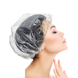 2 stk. Plastikhtter til hrfarvning