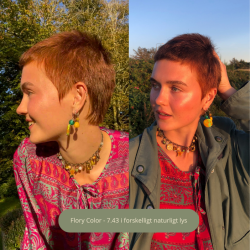 Flory Color Hrfarve 100 ml. - 7.43 (lys brun kobber/gylden uden ammoniak)