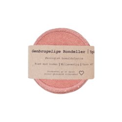 Pargaard Genbrugelige Rondeller 5 pk. Dark Nude