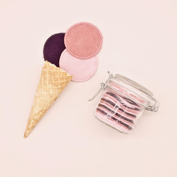 Pargaard Genbrugelige Rondeller 5 pk. Dark Nude