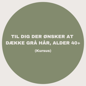Kursus - Til dig der nsker at dkke gr hr, alder 40+