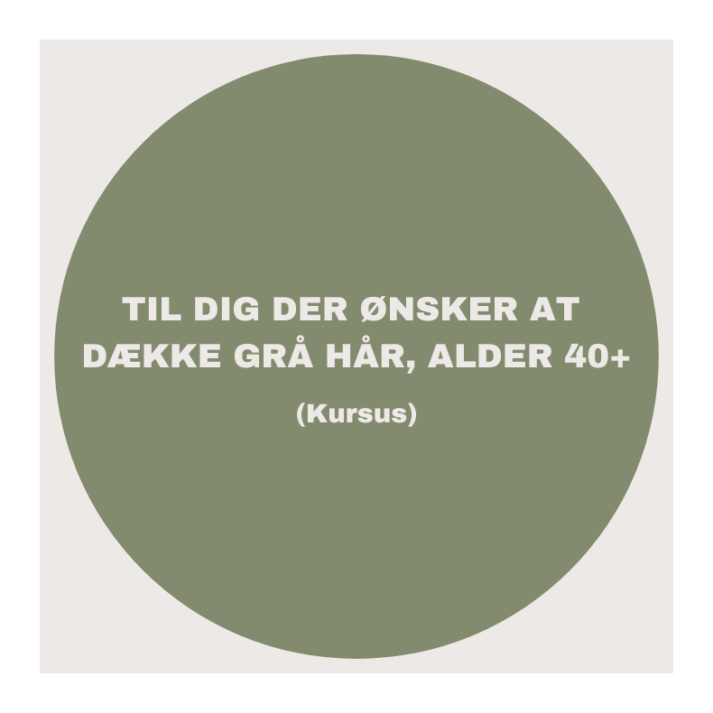 Kursus - Til dig der �nsker at d�kke gr� h�r, alder 40+