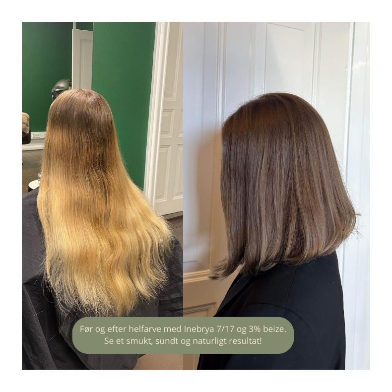 Inebrya Color Hrfarve - 7/17 (lys brun kold sand)