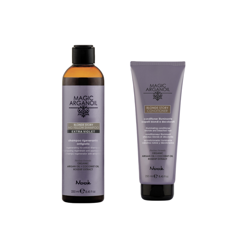 Nook Blonde Story - No Yellow Shampoo + Conditioner (st)