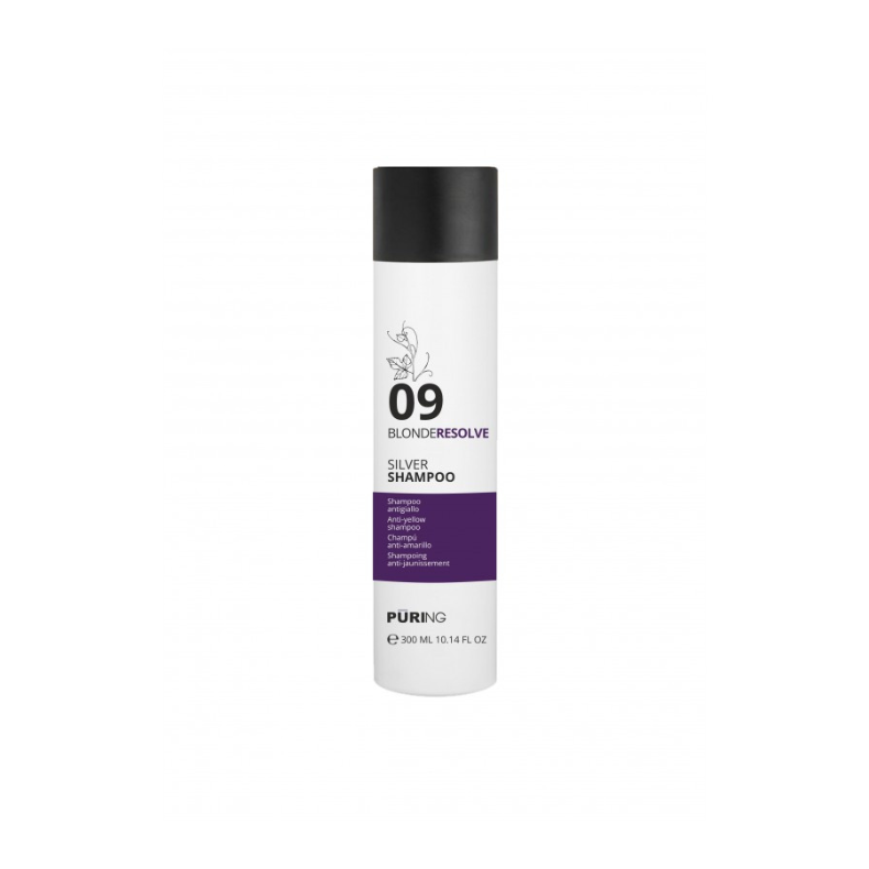 Puring - 09 BLONDRESOLVE Silver Shampoo 300 ml.