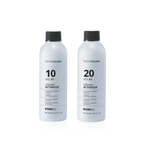TUTTOCOLOR Creamy Activator - 1 stk. 150 ml. 3% VOL 10 + 1 stk. 150 ml. 6% VOL 20 (s�t) 